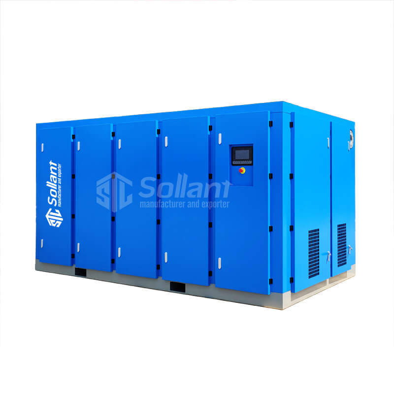 250KwRotaryScrewAirCompressorAirCompressorManufacturersIndustrialAirCompressorSuppliersSollantMachinerySollantCompressorSollantFactory