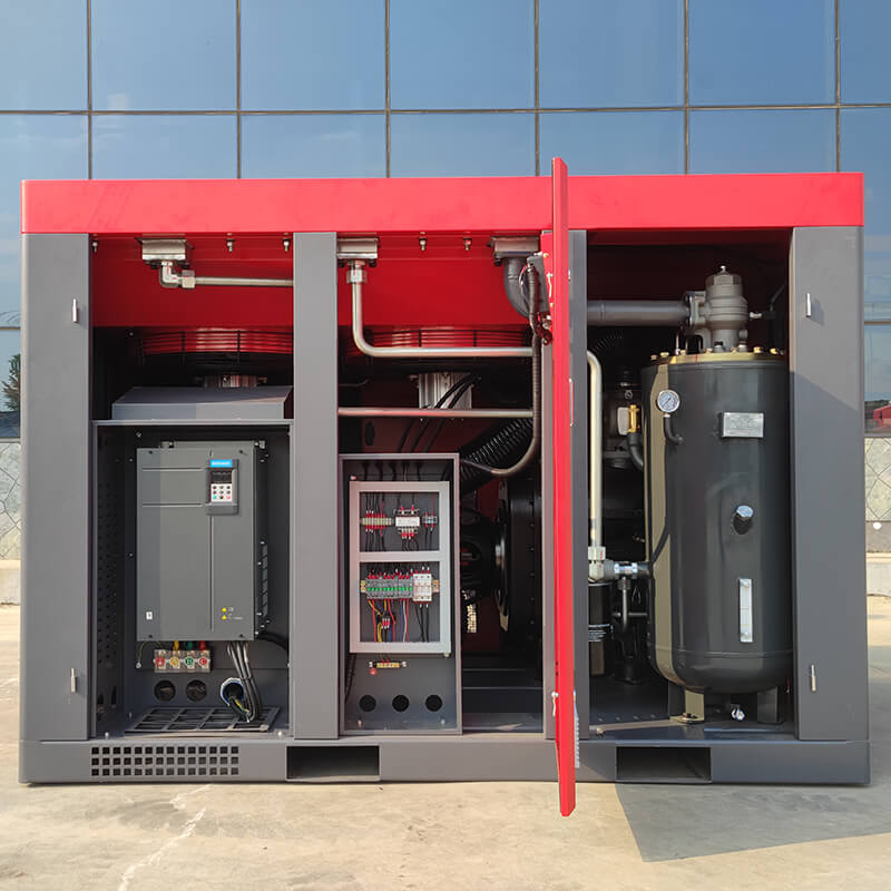 
90Kw Screw Air Compressor Industrial Air Compressors SOLLANT Compressor Sollant Machinery Professional Air Compressor Manufacturer