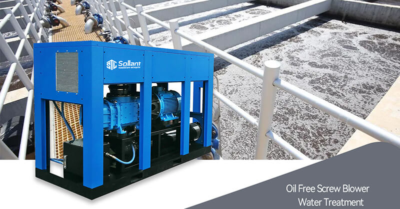 Oil Free Screw Blower Water Treatment