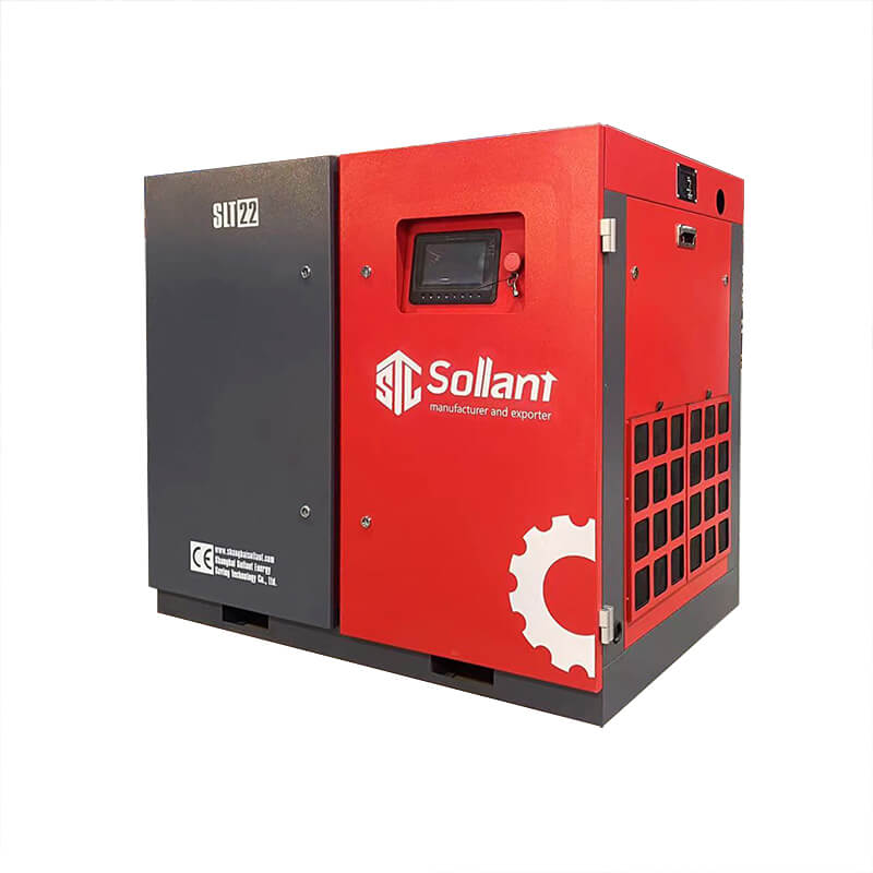 Oil-cooled 22KW Screw Air Compressors Sollant Compressor Air Compressor Suppliers