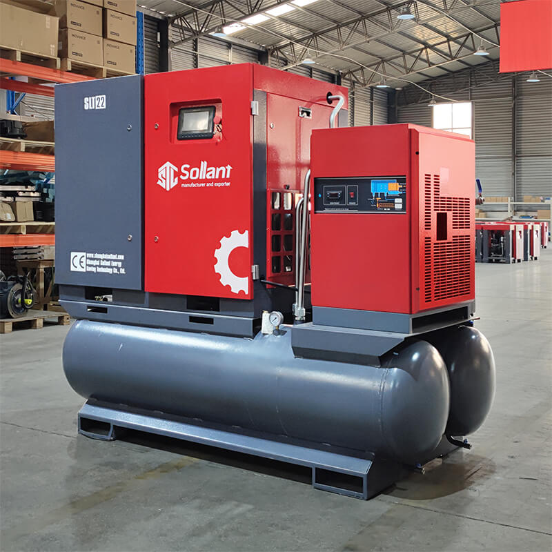 A screw air compressor is a type of air compressor that is commonly used to provide compressed air to fiber laser cutting machines. 