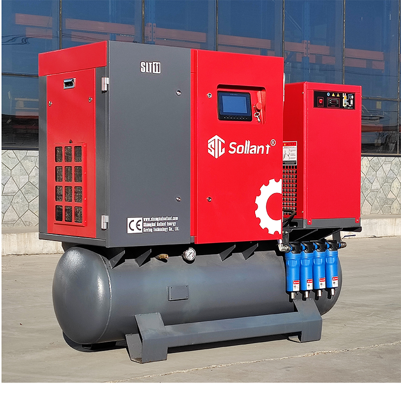 integrated air compressor