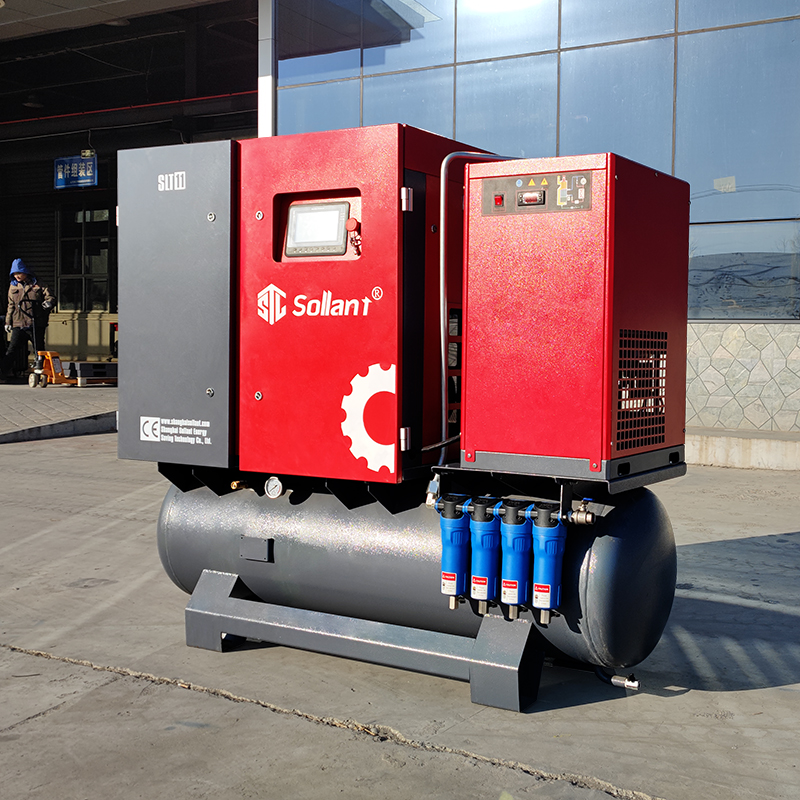 integrated air compressor