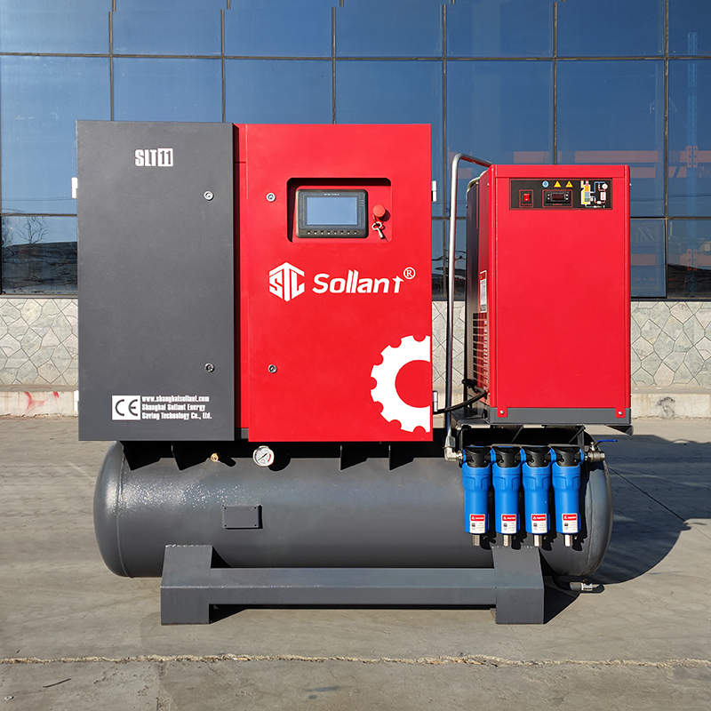 integrated air compressor