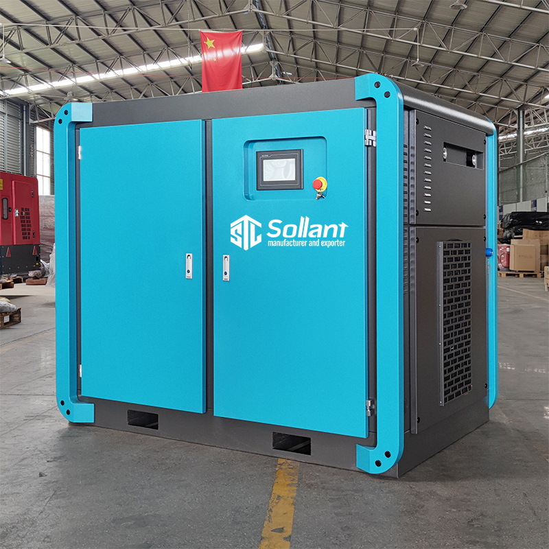 rotary screw type air compressor