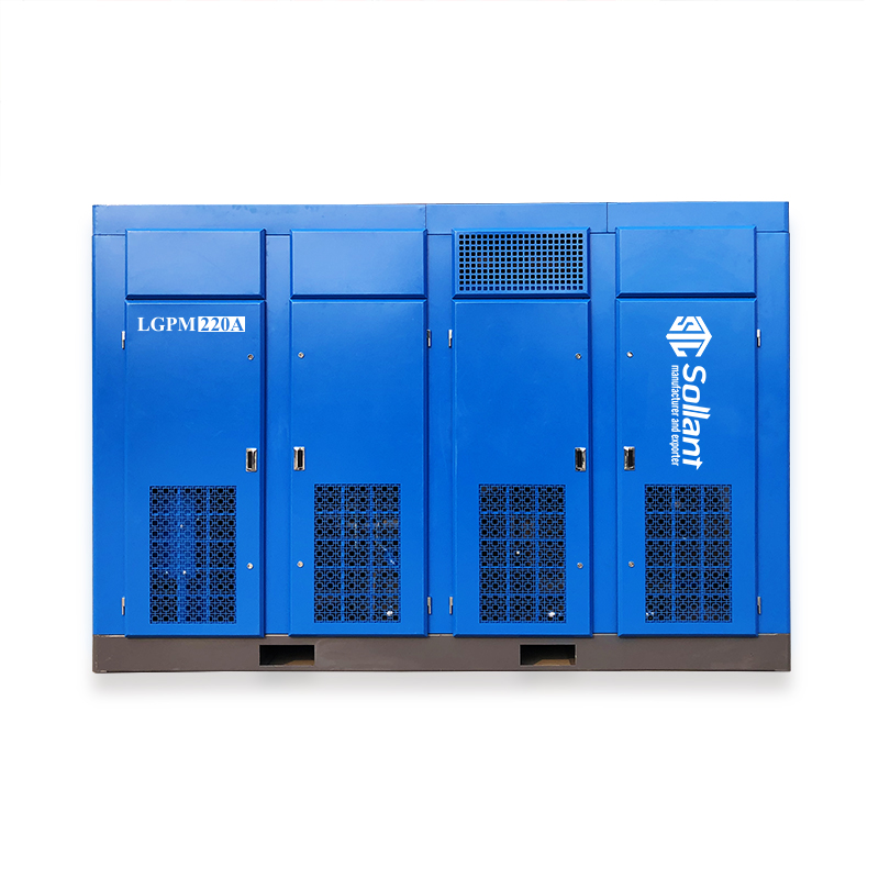 160KW Fixed Speed Air Compressor Screw Air Compressor Manufacturers Air Compressor Suppliers Air Compressor Factory Direct Wholesale Sollant Machinery