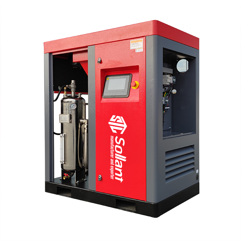 OilfreeaircompressorOil free water injected air compressorOilfreeaircompressoroil free compressorScrewAirCompressor Air Compressors supplier SOLLANTCompressor