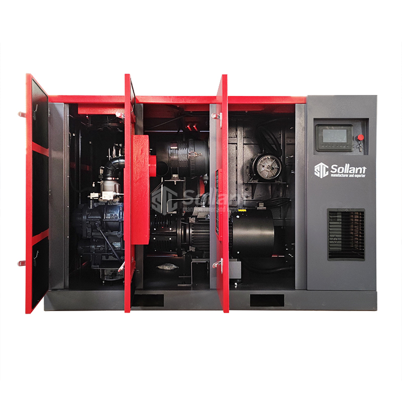 sollant centrifugal fan vertical two-stage compression air compressor 