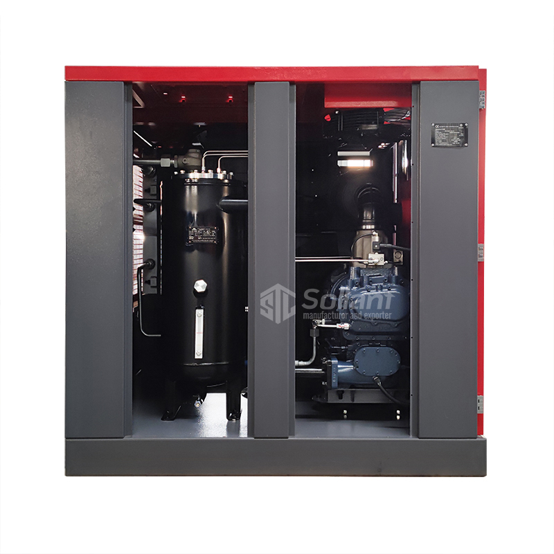 sollant centrifugal fan vertical two-stage compression air compressor 