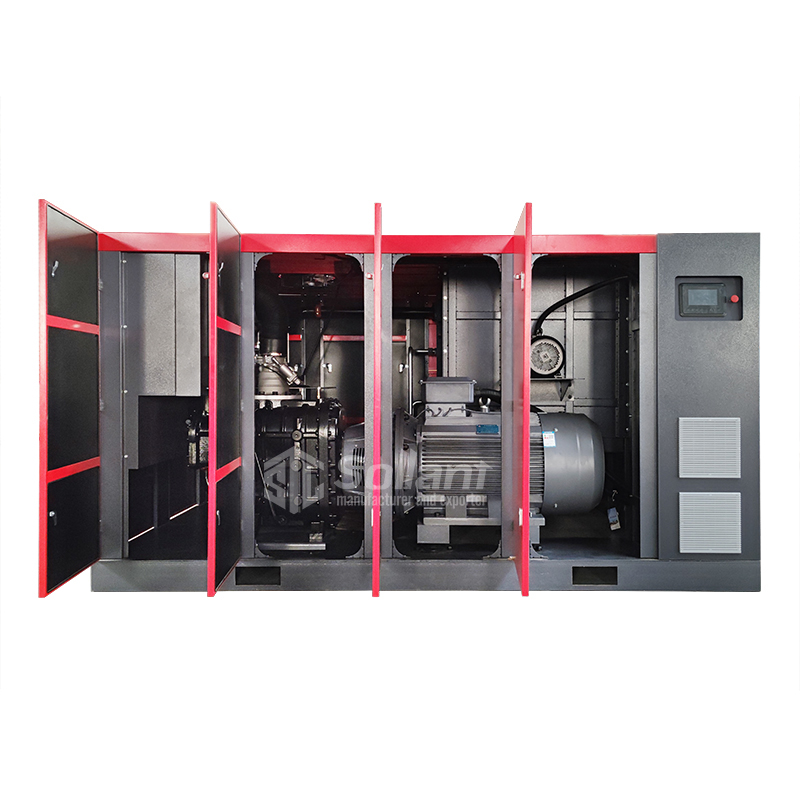 sollant centrifugal fanvertical two stage compression air compressor 