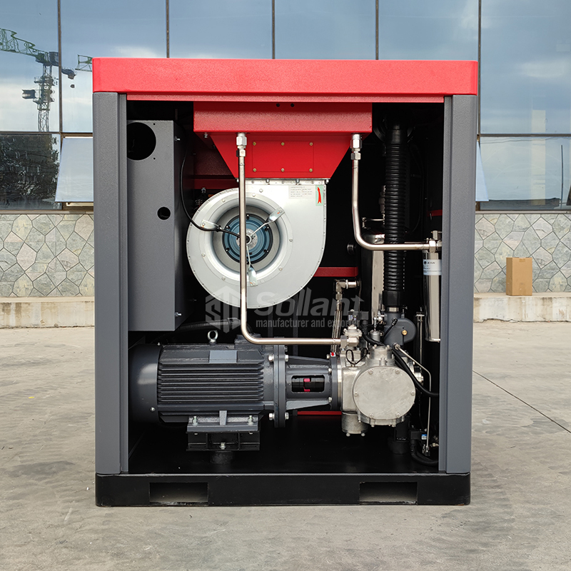 OilfreeaircompressorOil free water injected air compressorOilfreeaircompressoroil free compressorScrewAirCompressor Air Compressors supplier SOLLANTCompressor 