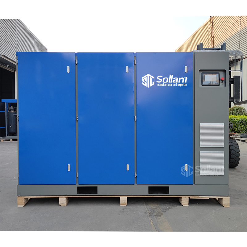 sollant centrifugal fan vertical two-stage compression air compressor(