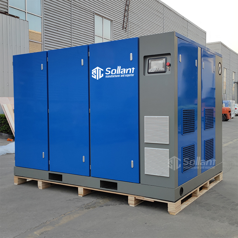 sollant centrifugal fan vertical two-stage compression air compressor(