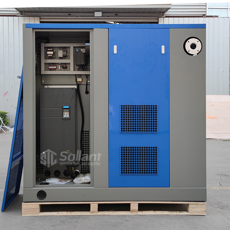 sollant centrifugal fan vertical two-stage compression air compressor(