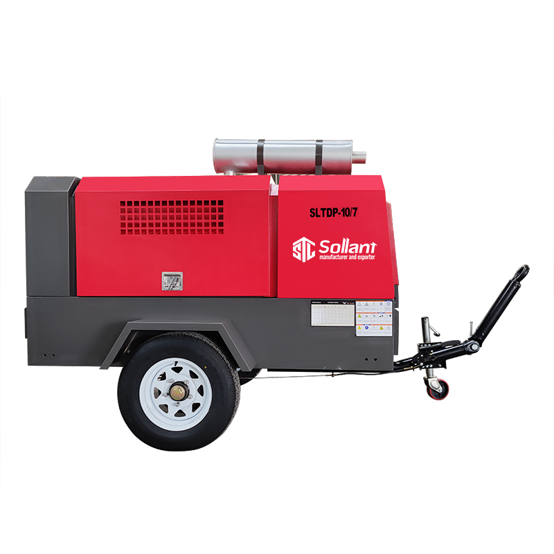 60kW Diesel Portable Air Compressor (4)